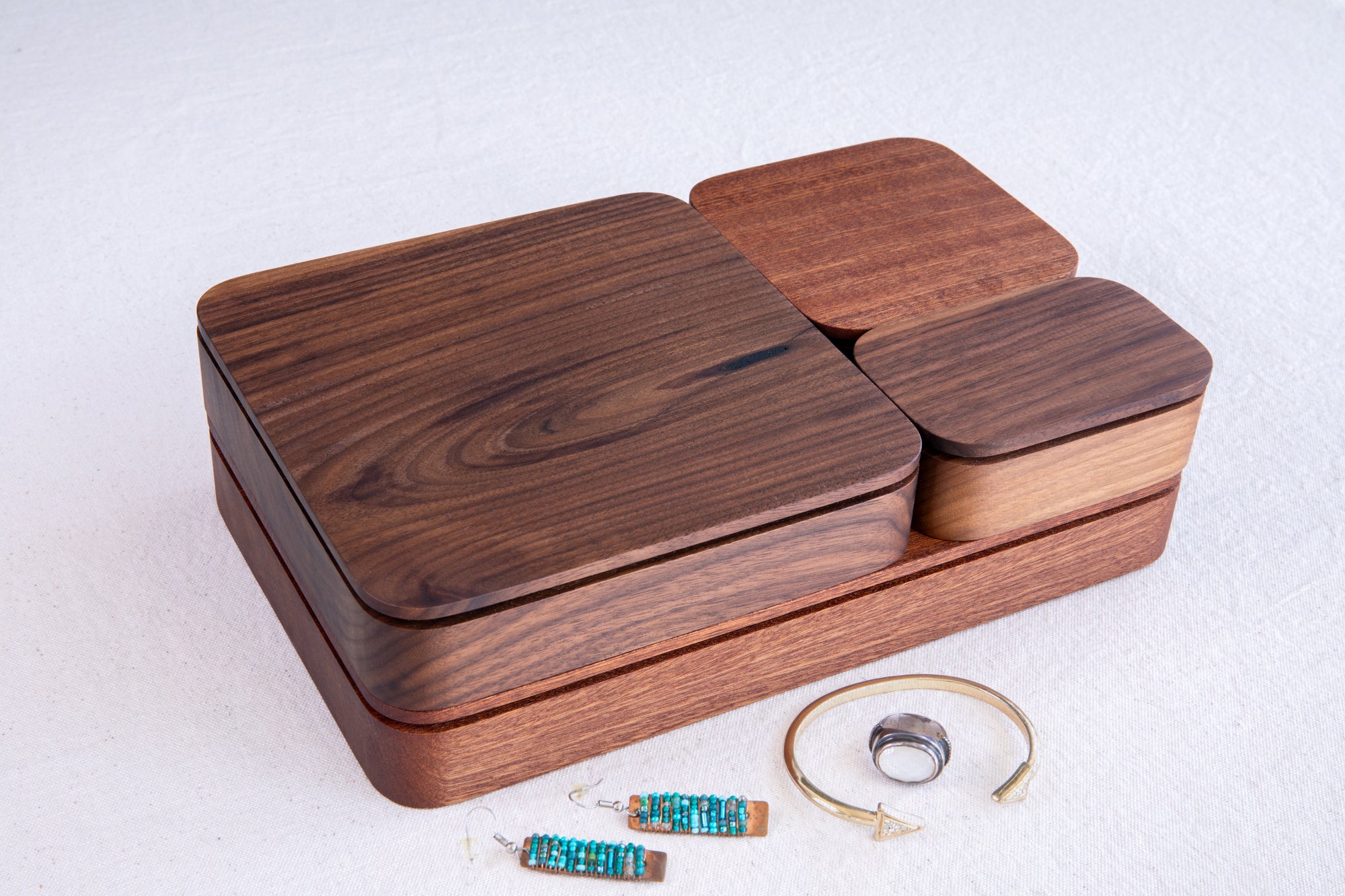 The Divina Four Box Set, Sapele & Walnut