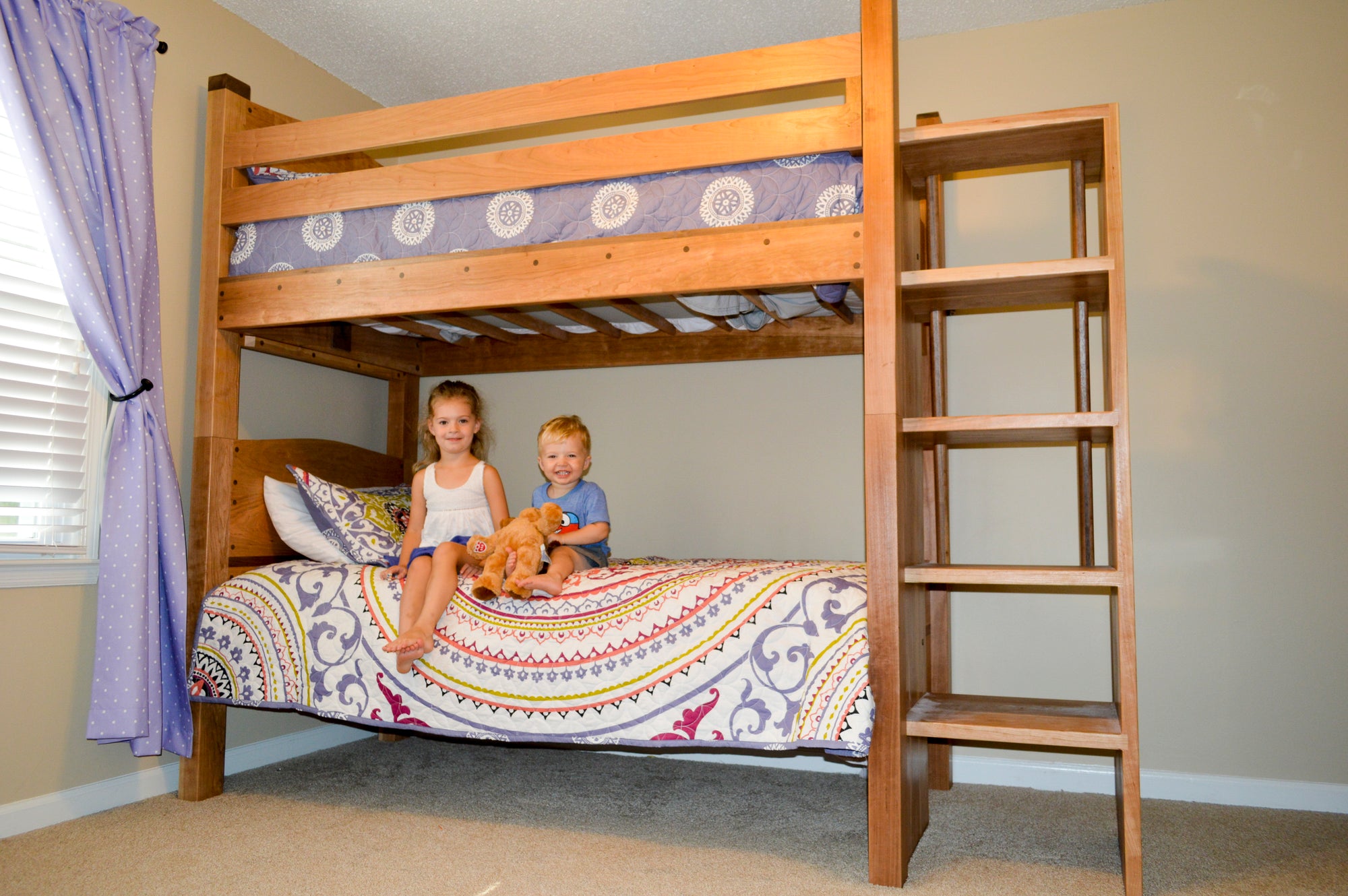 The Modular Twin Bunk Beds (modified to your specifications)